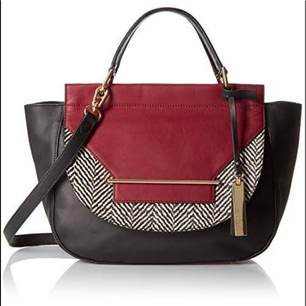 Vince Camuto Eda / Color Block / Satchel Handbag